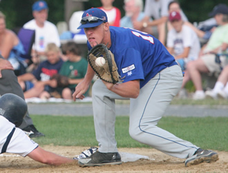 Allan Dykstra with the Chatham A's in 2007